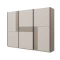 Garderobeskap Cube 270x210 cm - cashmere - med innredning