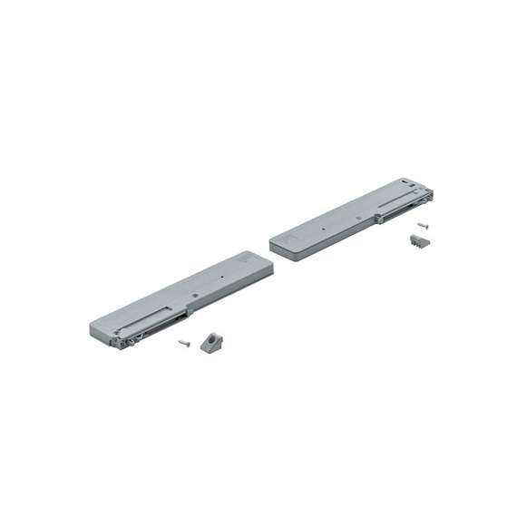 Garderobeskap Niva 120x210 cm - mørk eik - med innredning