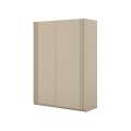 Garderobeskap Niva 120x210 cm - beige - med innredning
