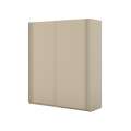 Garderobeskap Niva 180x210 cm - beige - med innredning