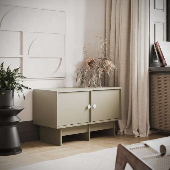 Tv-benk Kabe KTV1 90-120x60 cm - flere farger - 2 dører