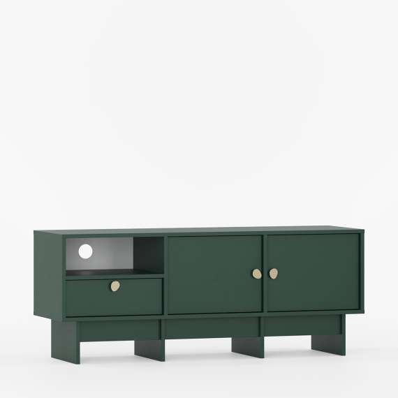 Tv-benk Kabe KTV2 125-180x60 cm - flere farger - 2 dører