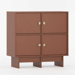 Skjenk Kabe KK01 90-120x98 cm - flere farger - 4 dører