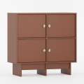 Skjenk Kabe KK01 90-120x98 cm - flere farger - 4 dører