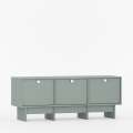 Skoskap Kabe KSB03 125-180x60 cm - flere farger - 3 dører