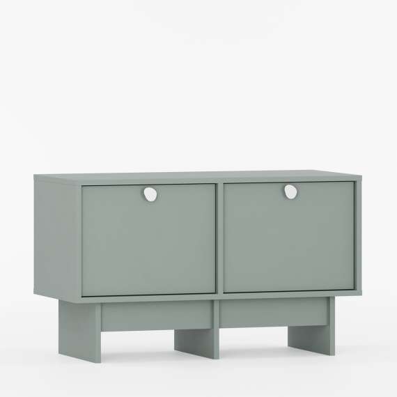 Skoskap Kabe KSB02 75-120x60 cm - 2 dører