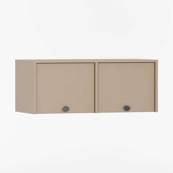 Veggskap Kabe PWK02 75-120x40 cm - 2 dører - flere farger