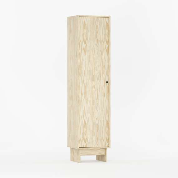 Skap Kabe SK01 40-70x210 cm - 1 dør - flere farger