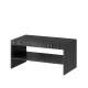 Sofabord ISLA - 100x57 cm - svart matt