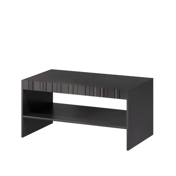 Sofabord ISLA - 100x57 cm - svart matt