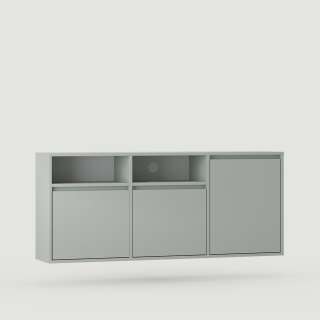 Skjenk Ubbe WTV3 150-180x64 cm - 3 dører - veggmontert - velg farge selv