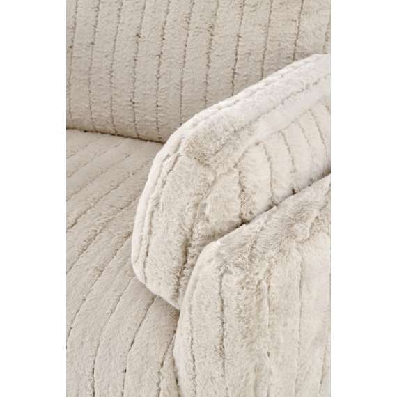 Lenestol PEGAS - reclinerfunksjon - beige kordfløyel