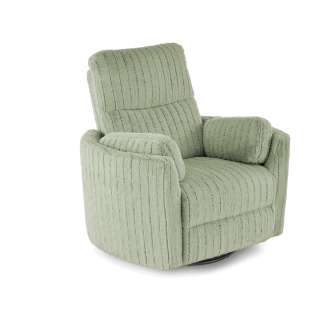 Lenestol PEGAS - reclinerfunksjon - mynte kordfløyel