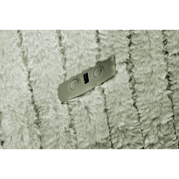 Lenestol PEGAS - reclinerfunksjon - mynte kordfløyel