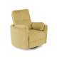Lenestol PEGAS - reclinerfunksjon - sannepsgul kordfløyel