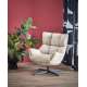 Lenestol ORINOKO - beige - svingbar