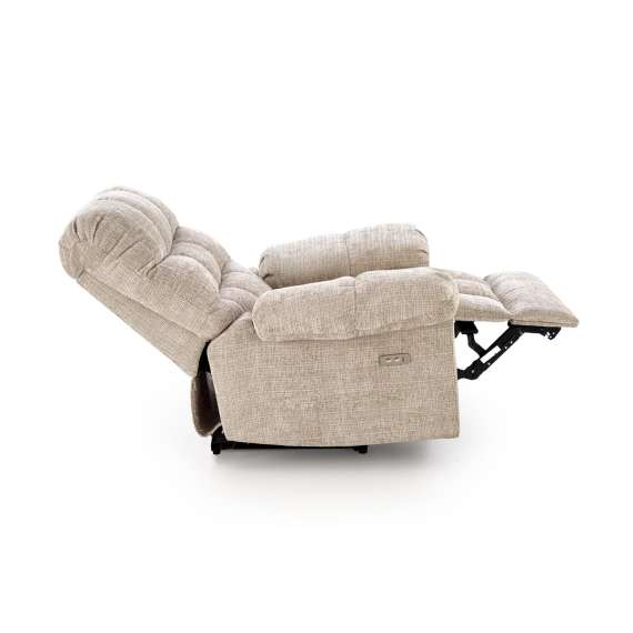 Lenestol AMORE - reclinerfunksjon - beige stoff