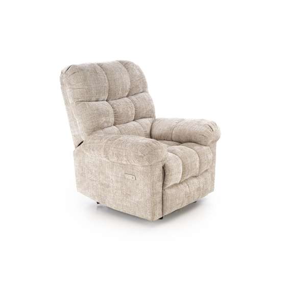 Lenestol AMORE - reclinerfunksjon - beige stoff