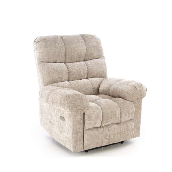 Lenestol AMORE - reclinerfunksjon - beige stoff