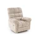 Lenestol AMORE - reclinerfunksjon - beige stoff