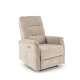 Lenestol JAMAL - reclinerfunksjon - beige stoff