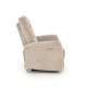 Lenestol JAMAL - reclinerfunksjon - beige stoff