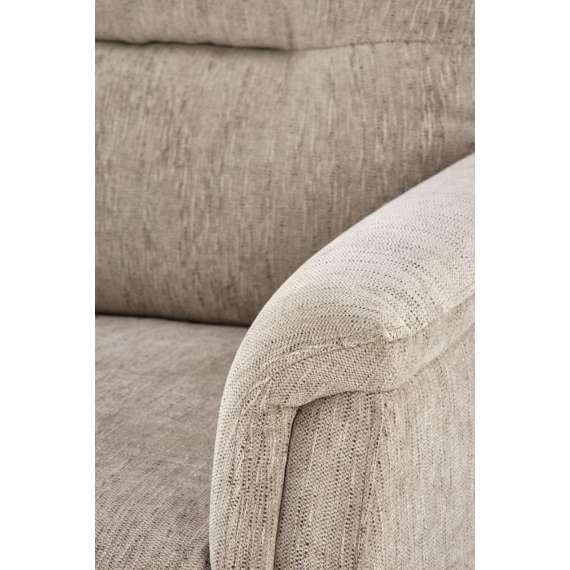 Lenestol JAMAL - reclinerfunksjon - beige stoff