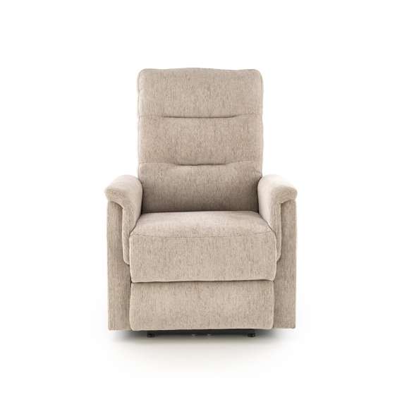 Lenestol JAMAL - reclinerfunksjon - beige stoff