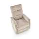 Lenestol JAMAL - reclinerfunksjon - beige stoff