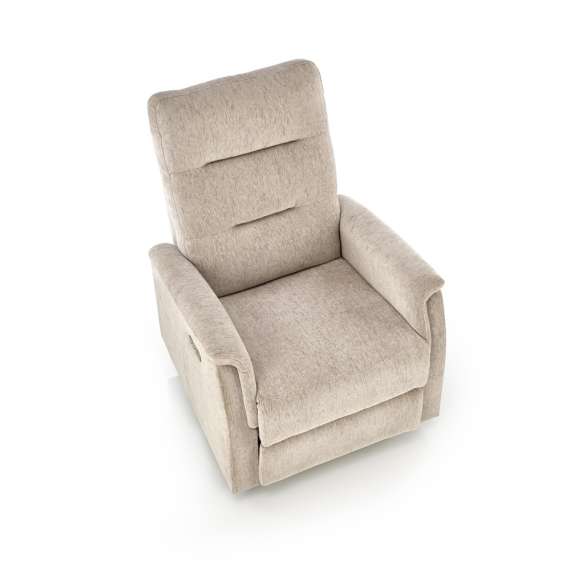 Lenestol JAMAL - reclinerfunksjon - beige stoff
