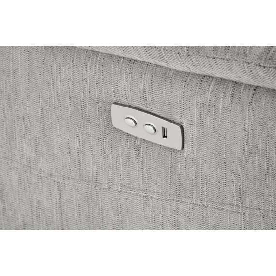 Lenestol JAMAL - reclinerfunksjon - grå stoff