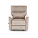 Lenestol KARIM - reclinerfunksjon - beige stoff