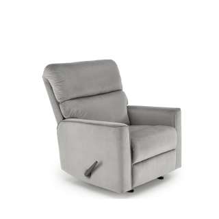 Lenestol KARIM - reclinerfunksjon - grå stoff