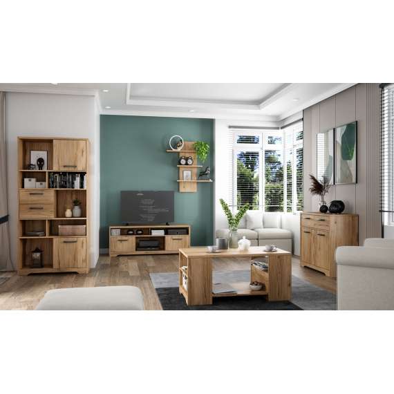 Veggpanel JOAKIDIS 90x100x22 cm - eik catania