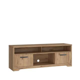 Tv-benk JOAKIDIS 150x55 cm - 2 dører - eik catania