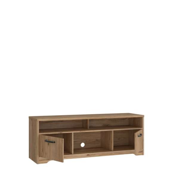 Tv-benk JOAKIDIS 150x55 cm - 2 dører - eik catania