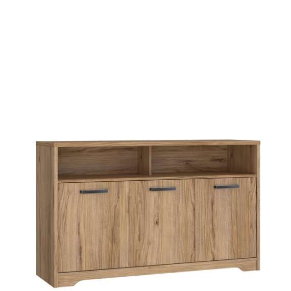 Skjenk JOAKIDIS 140x85 cm - 3 dører - eik catania