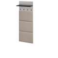 Polstret veggpanel HUGO - 60x156 cm - cashmere - stoff