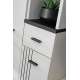 Entresett HUGO I - cashmere - svart detaljer - 90 cm