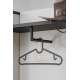 Entresett HUGO I - cashmere - svart detaljer - 90 cm