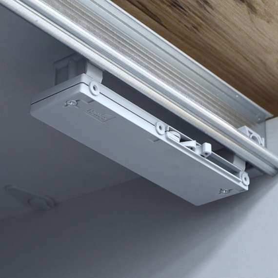 Garderobeskap   MAYACUS 270x210 - hvit matt - eik mauvella