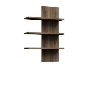 Veggpanel med hylle GLENKEEN - 68x100 cm - eik valencia