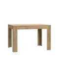 Spisebord GLENKEEN 120-175x85 cm - eik valencia