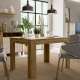 Spisebord GLENKEEN 120-175x85 cm - eik valencia