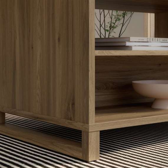 Sofabord GLENKEEN 90x60 cm - eik valencia