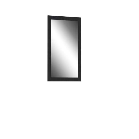 Speil TRONDHEIM 54x100 cm  - eik svart ramme