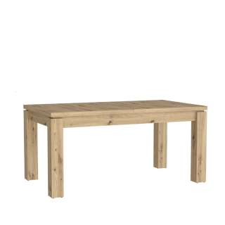 Spisebord TRONDHEIM 160-206x90 cm - eik artisan