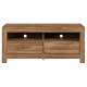 TV-benk Gent 138x60 cm - 2 skuffer - eik stirling