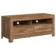 TV-benk Gent 138x60 cm - 2 skuffer - eik stirling