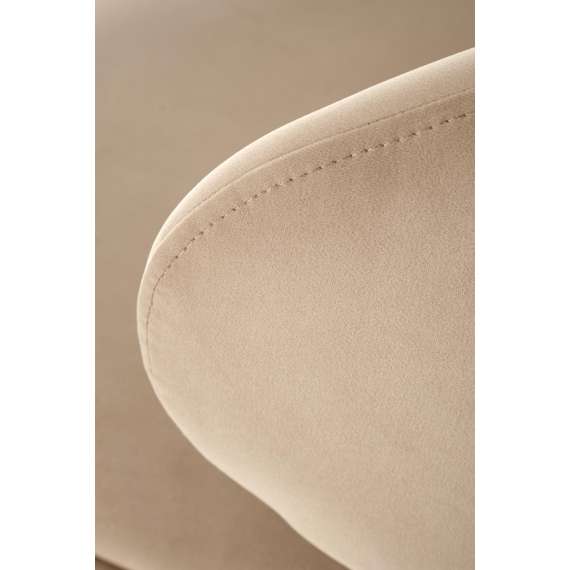Barstol Madrid - velvet beige - svart bein
